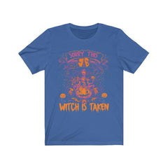 Funny This Witch Is Taken Skull T-Shirt - Wonder Skull