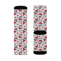 Christmas Skull Sublimation Socks - Wonder Skull