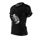 Skeleton Star Sky Love All Over Print T-shirt For Women - Wonder Skull