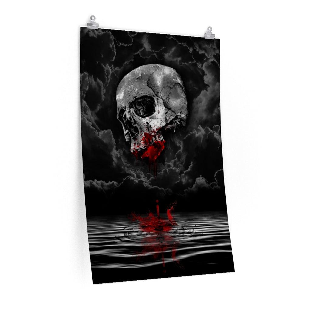 Blood Ritual Art Premium Matte Vertical Posters - Wonder Skull