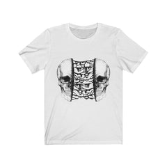 Gothic Skull Sketch T-Shirt - Wonder Skull