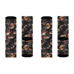 Magma Skull Sublimation Socks - Wonder Skull