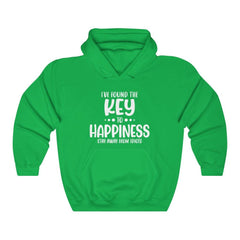 I've Found The Key To Happiness Unisex Heavy Blend™ Hooded Sweatshirt - Wonder Skull