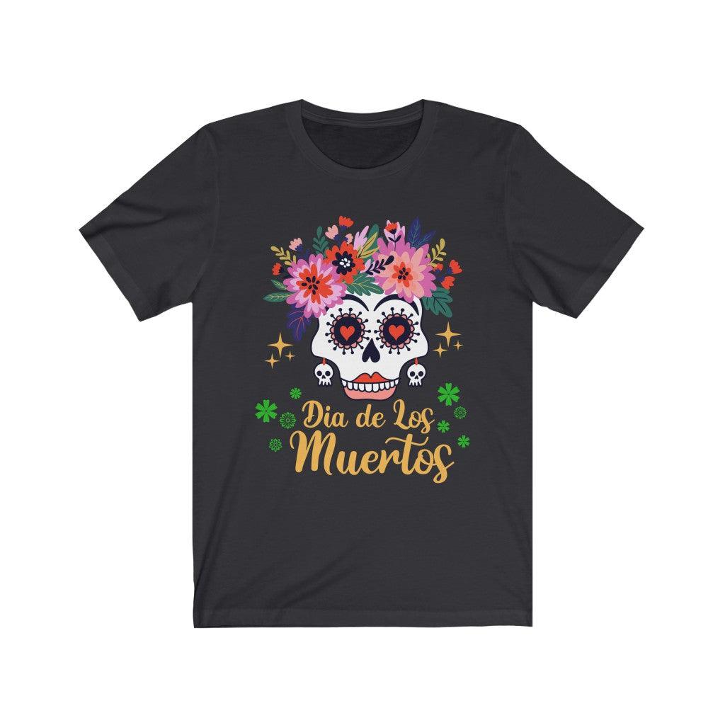 Dia De Los Muertos Skull T-Shirt - Wonder Skull