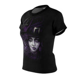 Resting Witch Face All Over Print T-shirt For Women - Wonder Skull