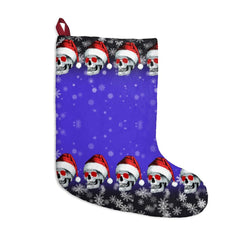 Christmas Skull Purple Stockings - Wonder Skull