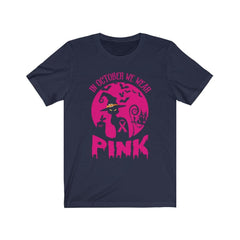 In October We Wear Pink Cat T-Shirt - Wonder Skull