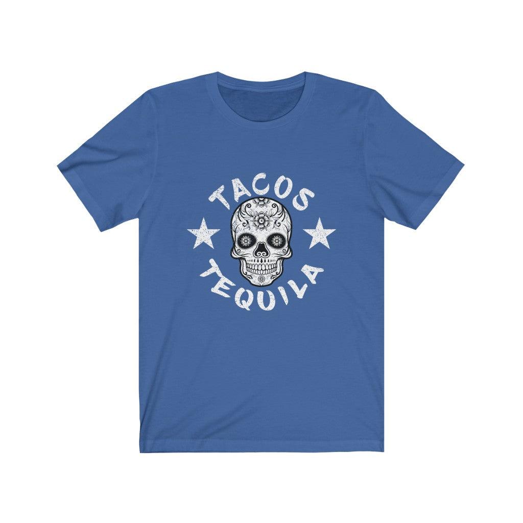 Funny Tacos Tequila Skull T-shirt - Wonder Skull