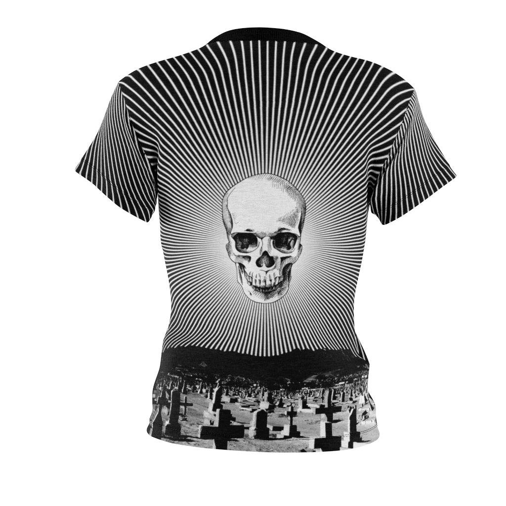 Magic Mystery Skull All Over Print T-shirt For Women - Wonder Skull