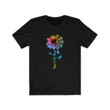 Zero F Given Sunflower Skull T-shirt - Wonder Skull