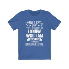 I Know Who I Am T-Shirt - Wonder Skull