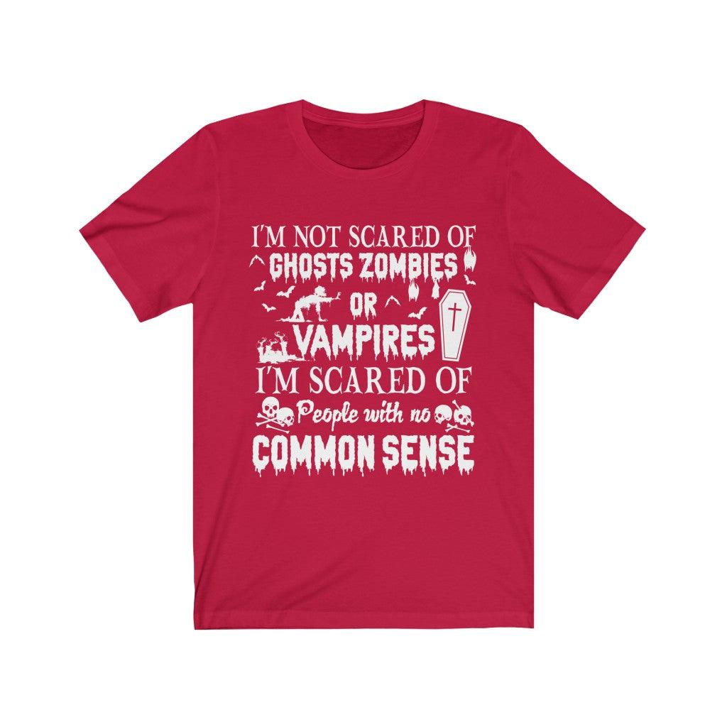 I'm Scared Of People T-Shirt - Wonder Skull
