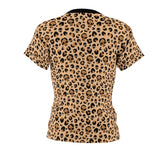 Leopard Skin Texture Skull All Over Print T-shirt For Women - Wonder Skull