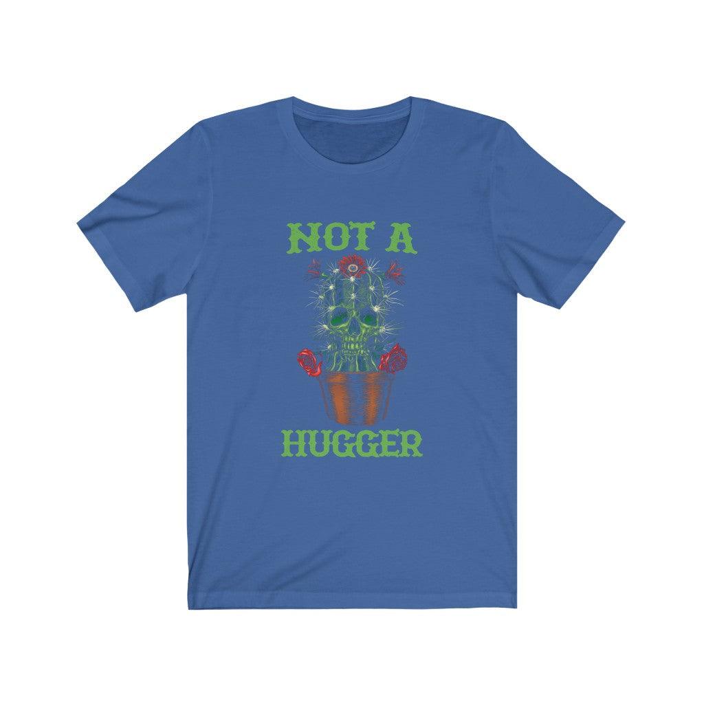 Not A Hugger Skull T-shirt - Wonder Skull