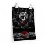 Blood Ritual Art Premium Matte Vertical Posters - Wonder Skull