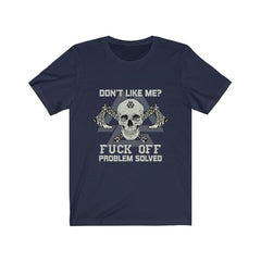 Funny Don't Like Me Skull T-shirt - Wonder Skull