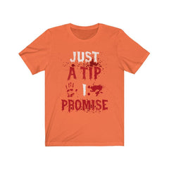 Funny Just A Tip I Promise Skull T-Shirt - Wonder Skull