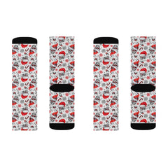 Christmas Skull Sublimation Socks - Wonder Skull