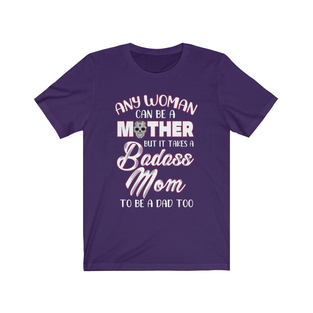 Funny Badass Mom Skull T-shirt - Wonder Skull
