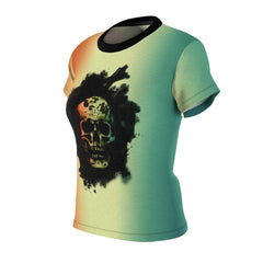 Darkness Magic Skull All Over Print T-shirt For Women - Wonder Skull