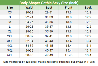 Black Gothic Latex Bodysuit, Amazing Waist Trainer For Women - Wonder Skull