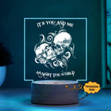 Customized Acrylic Plaque Relationship Gift - Wonder Skull