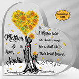 Customized Heart Crystal Mother's Day Gifts For Mom - Wonder Skull