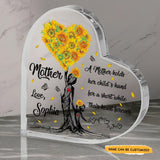 Customized Heart Crystal Mother's Day Gifts For Mom - Wonder Skull