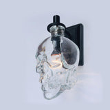 Gothic Skull Bottle Wall Lamp, Cool Halloween Light Head Home Decor - Wonder Skull