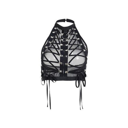 Grunge Gothic Top And Bottom, Hottest Three Items Clothes For Women - Wonder Skull