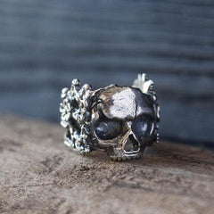 Mexican Sugar Skull Rings, Gorgeous Band Ring - Wonder Skull