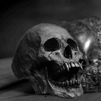 Black Skull Ring, Awesome Gothic Rings For Men - Wonder Skull