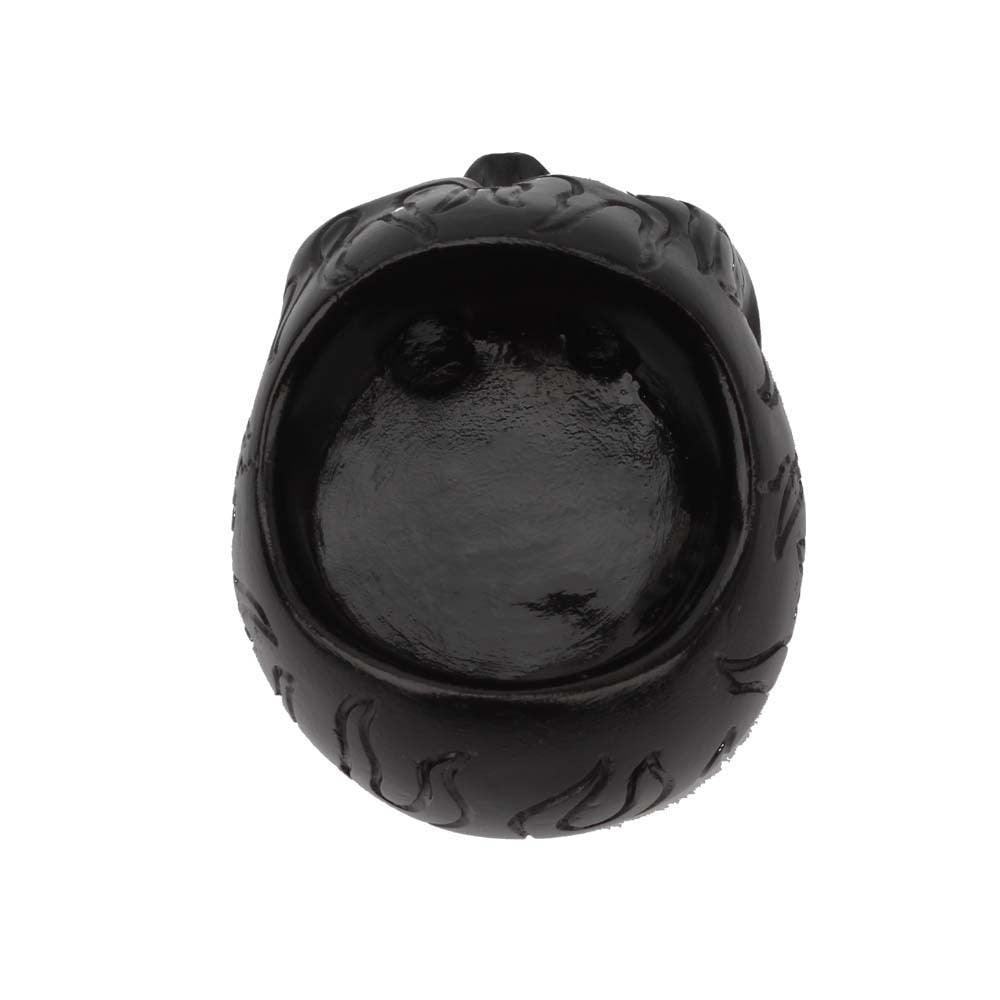 Crying Black Skull Candle Holders, Creative Candle Holder Bath - Wonder Skull