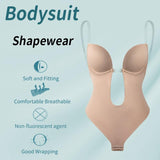 Backless Body Shaper Bra, Amazing Bodysuit Shapewear - Wonder Skull