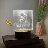Hug You - Customized Acrylic Plaque Relationship Gift - Wonder Skull