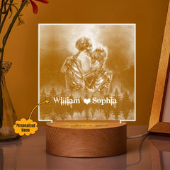 Hug You - Customized Acrylic Plaque Relationship Gift - Wonder Skull