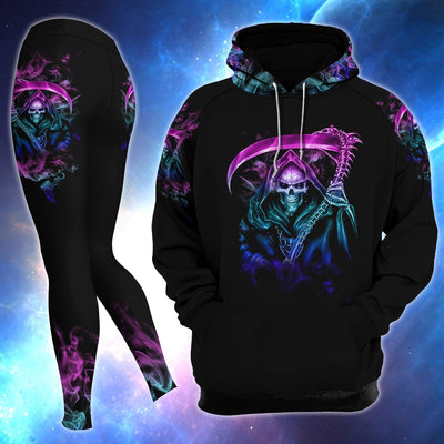 Skull Death Funny Combo Hoodie and Leggings - Wonder Skull