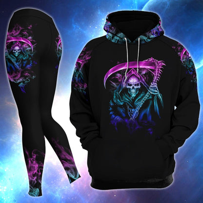 Skull Death Funny Combo Hoodie and Leggings - Wonder Skull
