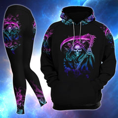 Skull Death Funny Combo Hoodie and Leggings - Wonder Skull