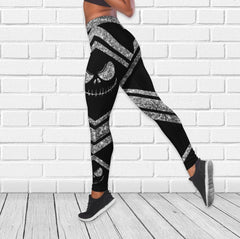 Gray Sport Nightmare Tanktop and Leggings - Wonder Skull