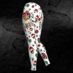 Christmas Santa Belive Combo Hoodie and Leggings - Wonder Skull