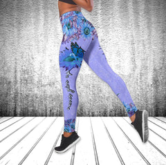 Sugar Skull Purple Tanktop and Leggings - Wonder Skull