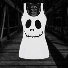 Funny NMR set Combo Tanktop & Leggings - Wonder Skull