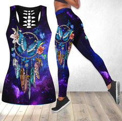 Butterfly Dream Catcher Tanktop and Leggings - Wonder Skull