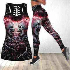 Crystal Skulls Tanktop and Leggings - Wonder Skull