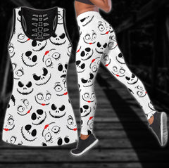 Little Nightmare Funny SJ Combo Tanktop & Leggings - Wonder Skull