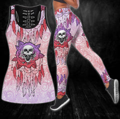 Rose Skull Tanktop and Leggings - Wonder Skull