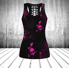 Hippie Tanktop and Leggings - Wonder Skull