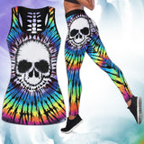 Rainbow Skull Combo Hoodie and Leggings - Wonder Skull