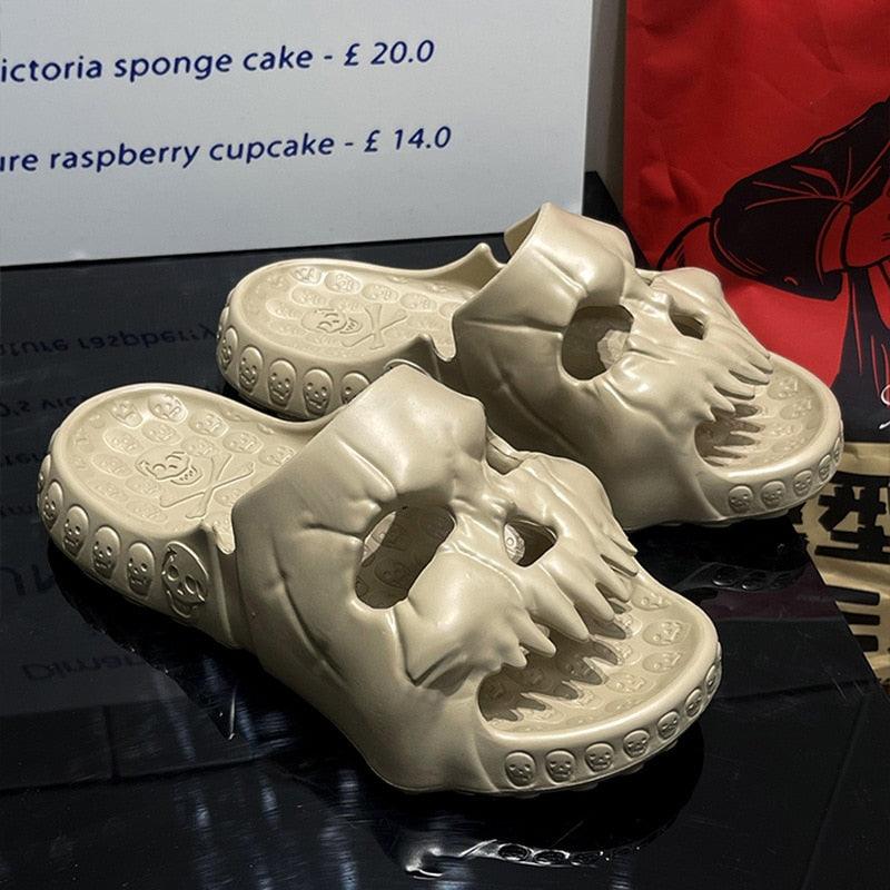Skull Design Slippers 2023 Summer Outdoor - Wonder Skull